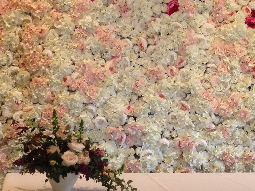Four Ways to Use flower walls| Blog | Fabulous Functions UK